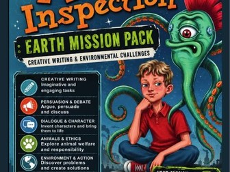 Alien Inspection: Mission Earth – 12 Creative Literacy & Cross-Curricular Activities