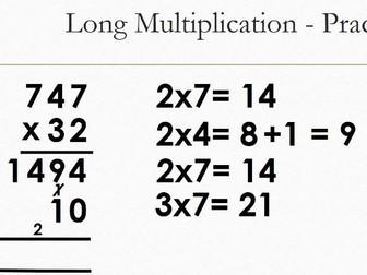 Long Multiplication Powerpoint KS2