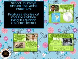 School Journey in the Rainforest Assembly KS1 / KS2