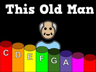 This Old Man - Boomwhacker Video and Sheet Music