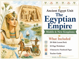 The Egyptian Empire – Middle & New Kingdoms Lesson Bundle
