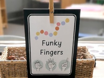 EYFS Classroom Provision Area Signs