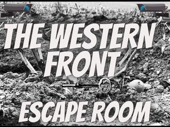 The Western Front and WW1 Escape Room