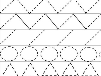 Fine Motor Handwriting Sheets