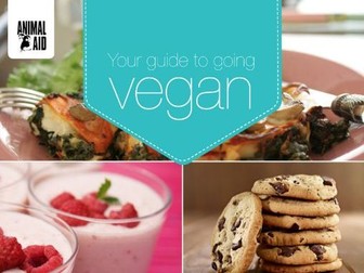 Your Guide to Going Vegan booklet