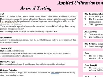 A Level Religious Studies: Ethics Revision