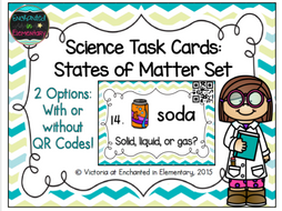 Science Task Cards: States of Matter