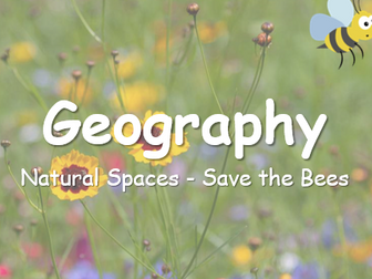 Geography Eco Schools Save The Bees Unit