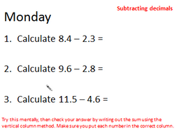 Morning Maths Upper KS2 (6 weeks)