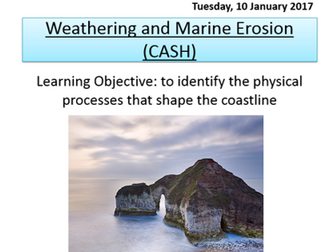 Coastal landscapes in the UK scheme of work – New AQA-A GCSE 1-9. CREATED BY AQA EXAMINER