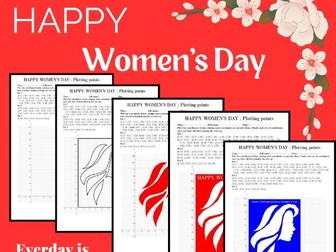 Women's Day Coordinate Graphing Activity