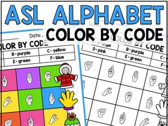 ASL Alphabet American Sign Language