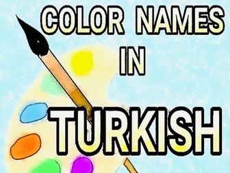 COLOR NAMES IN TURKISH
