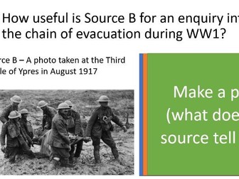 Medicine Through Time Source Analysis Activity (6 x Worksheets & PP)