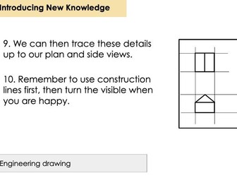Introduction to orthographic drawing - WJEC