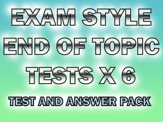 GCSE Design and Technology Test Set: Core Knowledge