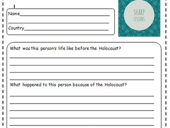 Holocaust Survivor Stories Homework
