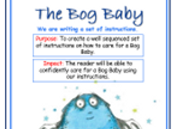 Bog Baby - Instruction Writing Year 1&2