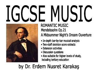 Romantic Music - Mendelssohn's Op.21 A Midsummer Night's Dream Ouverture - Detailed Analysis