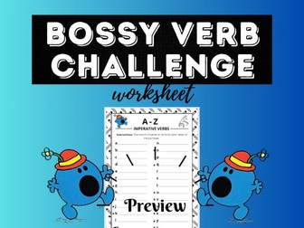 Imperative (bossy) verb challenge