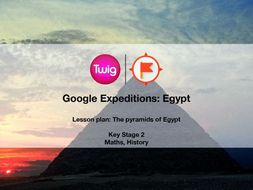 Google Expeditions lesson plan: Egypt