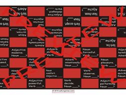 Word Forms Checker Board Game