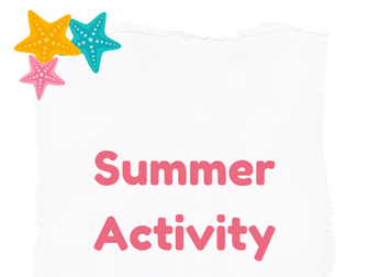 Summer Activity Booklet
