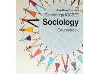 IGCSE SOCIOLOGY MEDIA - BUNDLE