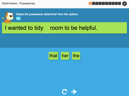 Possessives - Interactive Activity - KS3 Spag