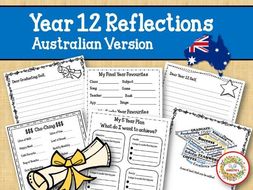 Year 12 Reflections Writing Project - Australian Version