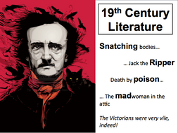 GCSE 19th Century Literature Year 9