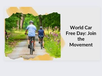 World Car Free Day