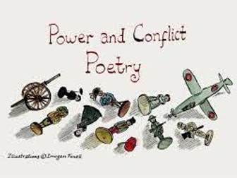 Poetry of Power and Conflict - GCSE revision notes