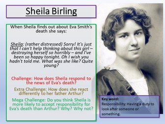 An Inspector Calls Sheila Birling