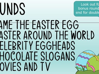 The BIG Easter Quiz