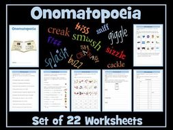 Onomatopoeia Worksheets | Teaching Resources