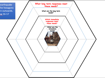 New AQA - Comparing responses to earthquakes - Nepal and Chile