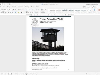 Prisons Around the World | CEFR B2–C1