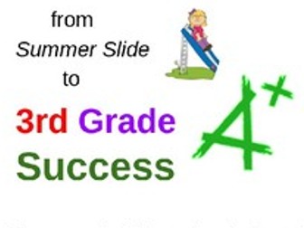 2nd Grade to 3rd Grade Math Summer Practice Packet