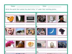 phonics silent letter u worksheet teaching resources