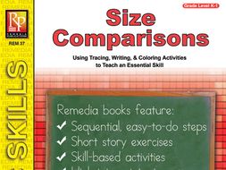 Size Comparisons: Readiness Skills Series 2