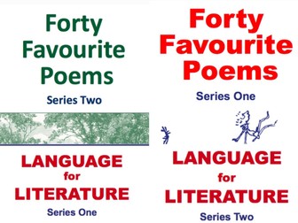 Language for Literature and Poetry 4 SoW Bundle