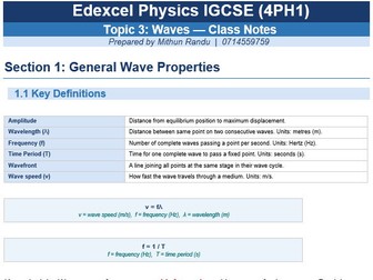 Waves_IGCSE_Edexcel
