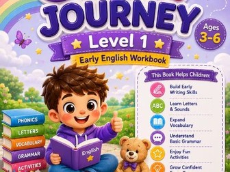 Alphabet & English Workbook | Glow Journey