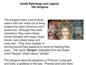 Greek Mythology and Legend: The Gorgons PDF