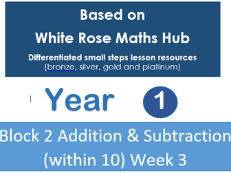 Year 1 -  Autumn Block 2 - Week 3 - Addition & Subtraction - White Rose Maths Hub