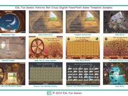 Adverbs Bat Crazy Interactive English PowerPoint Game