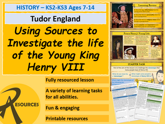 Henry VIII - Stereotype | Tudor Source Investigation