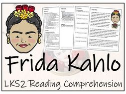 LKS2 Frida Kahlo Reading Comprehension Activity | Teaching Resources