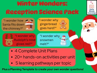 Winter Wonders: Reception Science Pack